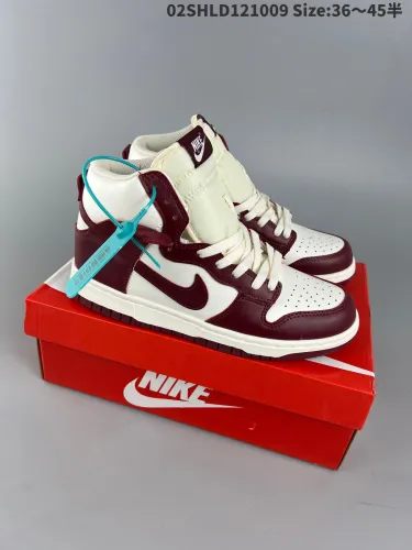 Nike Dunk shoes men high-125