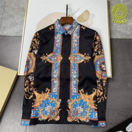 Versace long sleeve shirt men-239(M-XXXL)