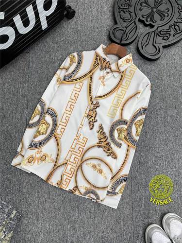 Versace long sleeve shirt men-258(M-XXXL)
