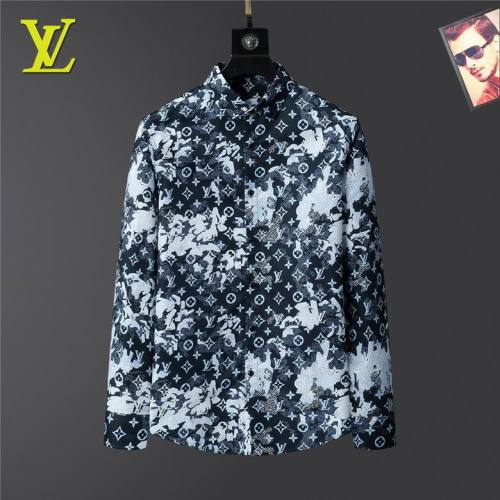 LV shirt men-442(M-XXXL)