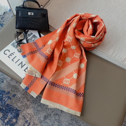 G Wool Scarf High End-057