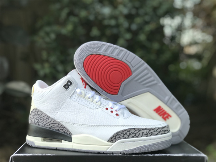 Authentic Air Jordan 3 “White Cement Reimagined”