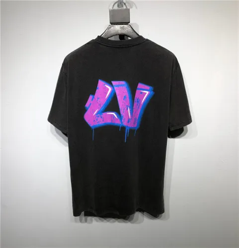 LV Shirt High End Quality-667