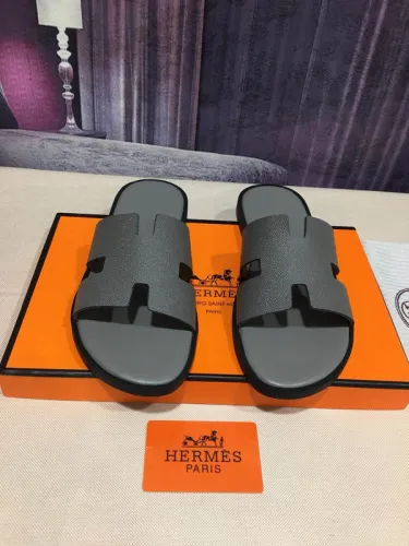 Hermes men slippers AAA-255
