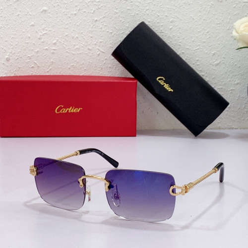 Cartier Sunglasses AAAA-2034