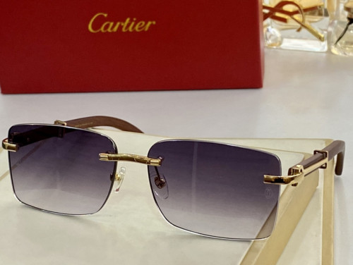 Cartier Sunglasses AAAA-2041