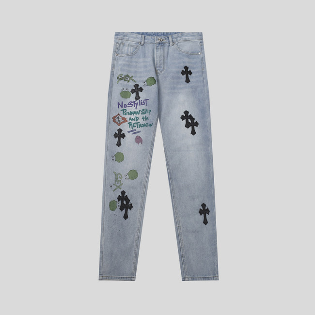 Chrome Hearts jeans AAA quality-011