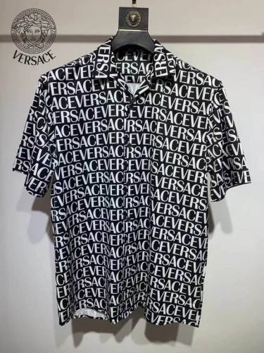 Versace short sleeve shirt men-096(S-XXL)