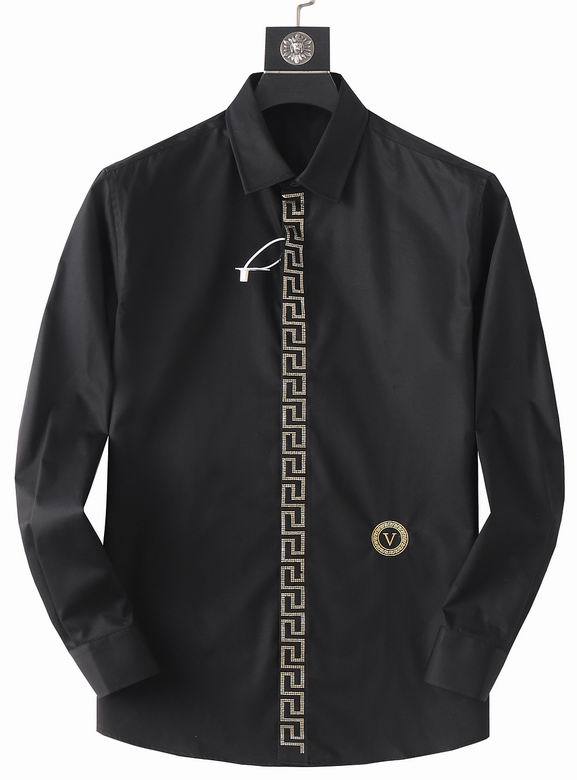 Versace long sleeve shirt men-282(M-XXXL)