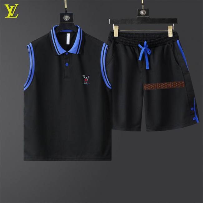 LV short sleeve men suit-239(M-XXXL)