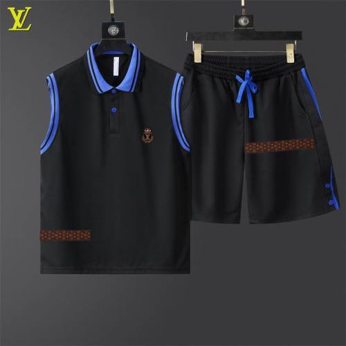 LV short sleeve men suit-241(M-XXXL)