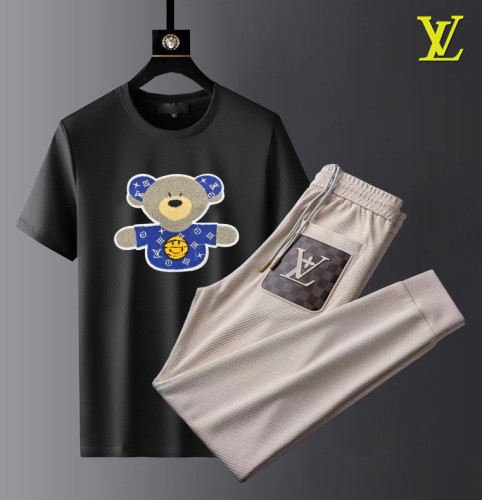 LV short sleeve men suit-255(M-XXXL)