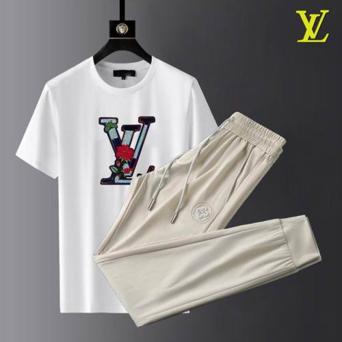 LV short sleeve men suit-259(M-XXXL)