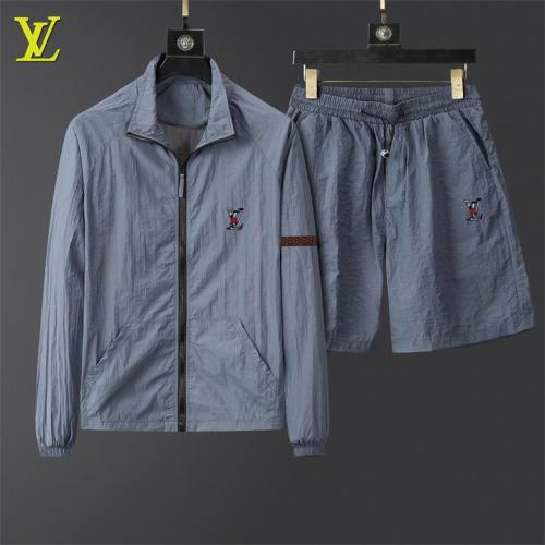 LV short sleeve men suit-245(M-XXXL)