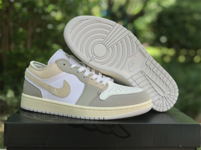 Authentic Air Jordan 1 Low OG EX “Tech Grey” GS