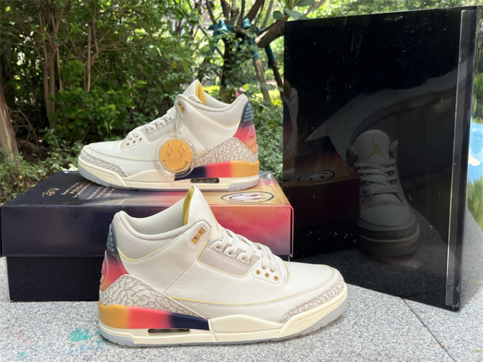 Authentic J Balvin x Air Jordan 3