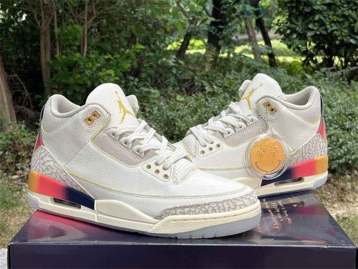 Authentic J Balvin x Air Jordan 3