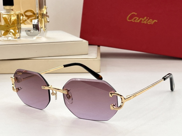 Cartier Sunglasses AAAA-2582