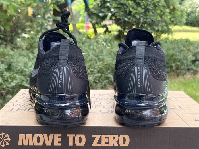 Authentic Nike Vapormax 2023 Flyknit Black Grey