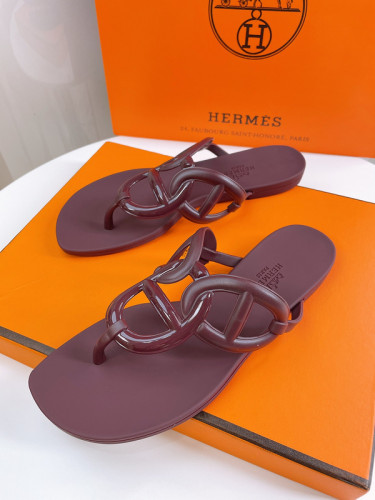 Hermes women slippers AAA-459