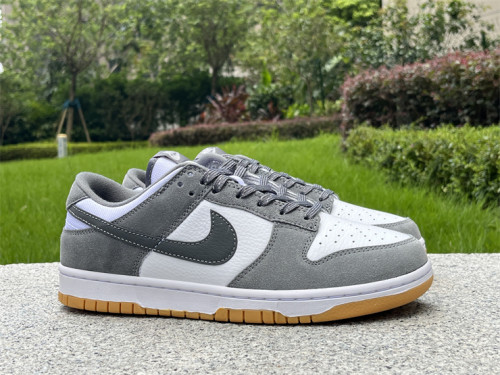 Authentic Nike Dunk Low Smoke Grey