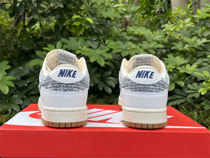 Authentic Nike Dunk Low “Washed Denim”