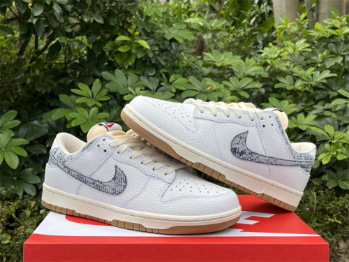 Authentic Nike Dunk Low “Washed Denim”