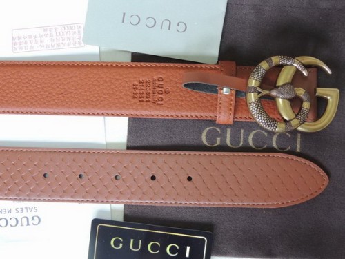 Super Perfect Quality G Belts(100% Genuine Leather,steel Buckle)-4442