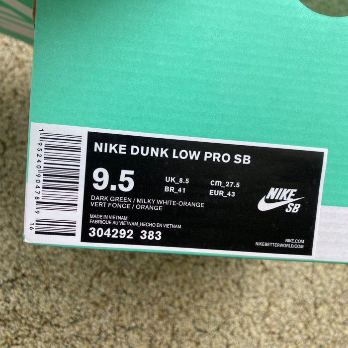 Authentic Nike SB Dunk Low Legion Pine