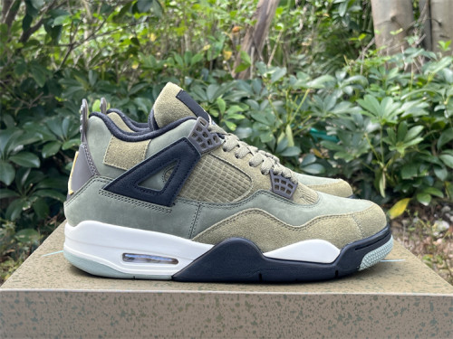 Authentic Air Jordan 4 Craft “Olive”