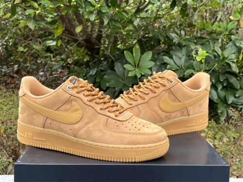 Authentic Nike Air Force 1 Low 07 LV8 “Wheat / Flax”