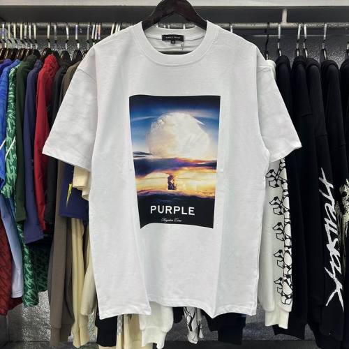 Purple t-shirt-012(S-XL)