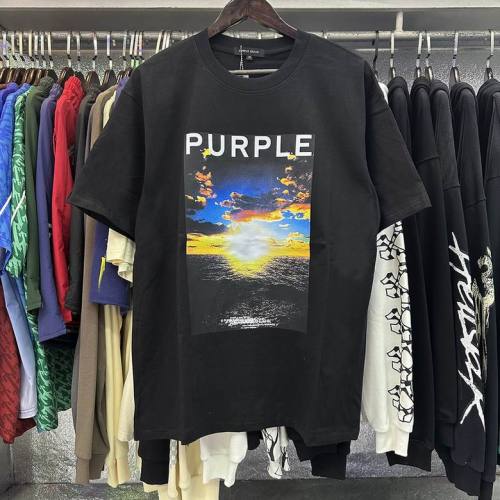 Purple t-shirt-014(S-XL)