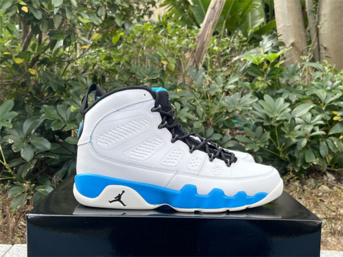 Authentic Air Jordan 9 Powder Blue