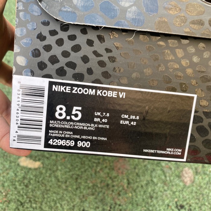Authentic Nike Zoom Kobe 6 Italian Camo