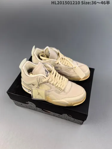 Jordan 4 women shoes AAA quality-146