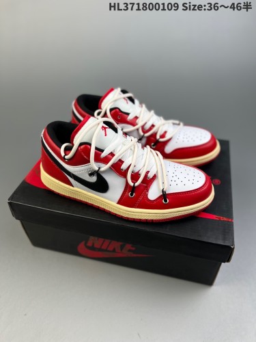 Perfect Air Jordan 1 Low shoes-098