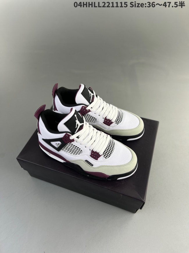 Perfect Jordan 4 women shoes-076