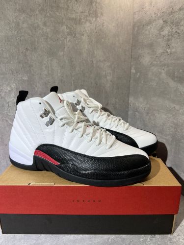 Authentic Air Jordan 12 Retro Taxi Flip