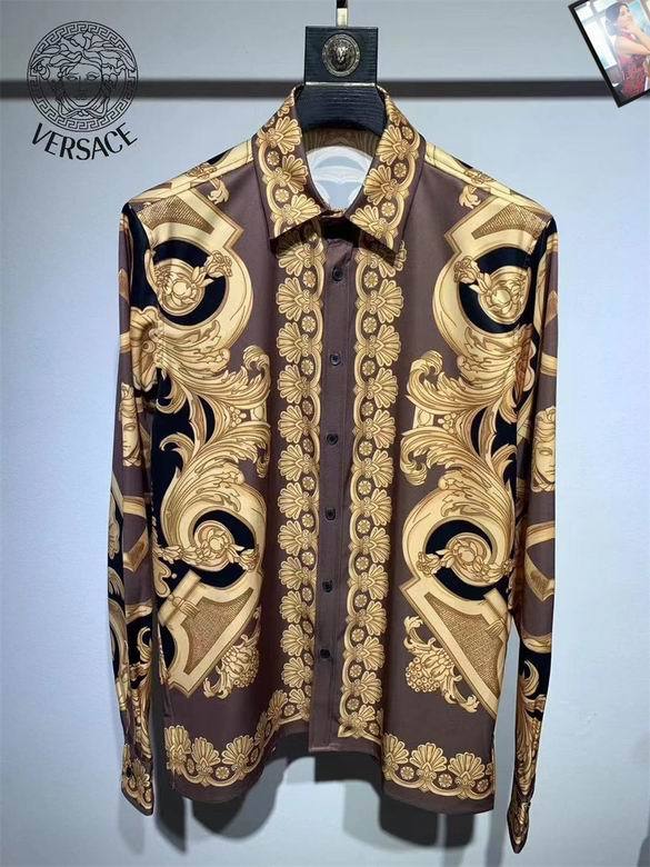 Versace long sleeve shirt men-318(S-XXL)