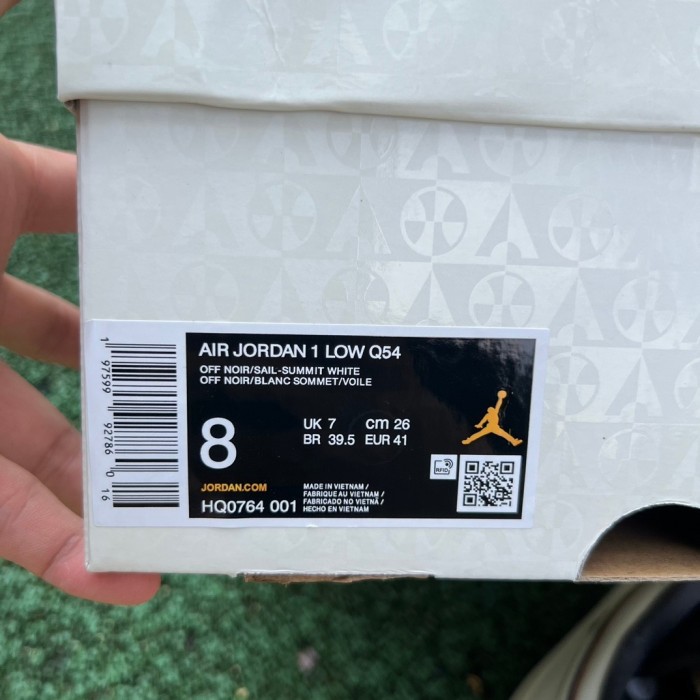 Authentic Air Jordan 1 Low Quai 54 2024