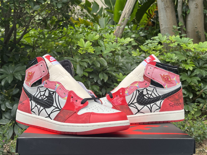 Authentic Air Jordan 1 High OG “Spider-Verse” Custom