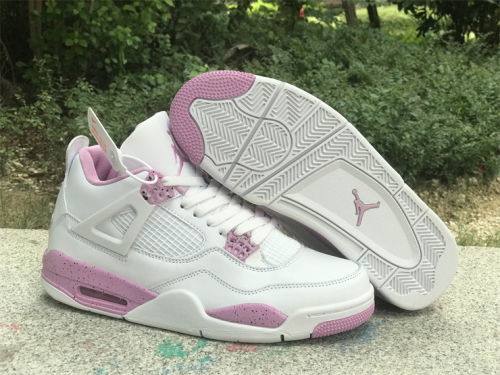 Authentic Air Jordan 4 “Pink Oreo” GS