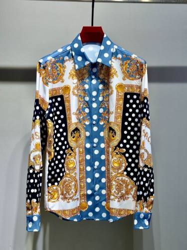 Versace long sleeve shirt men-327(S-XXL)