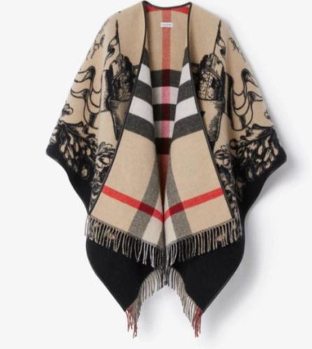 Burberry Wool Cap Scarf-048