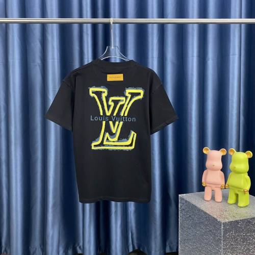 LV  t-shirt men-7297(XS-XL)