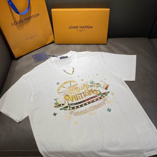 LV  t-shirt men-7871(S-XXL)