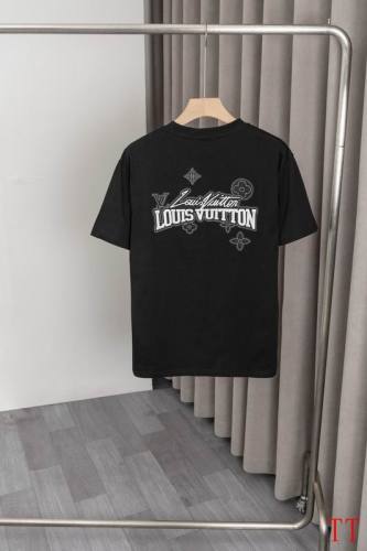 LV  t-shirt men-7606(M-XXXL)