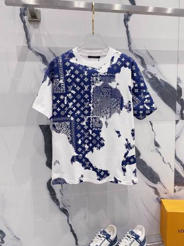 LV  t-shirt men-8521(XS-L)