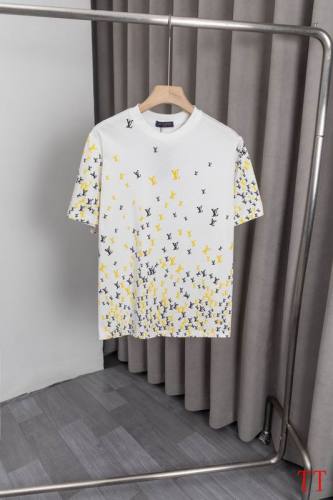 LV  t-shirt men-7604(M-XXXL)